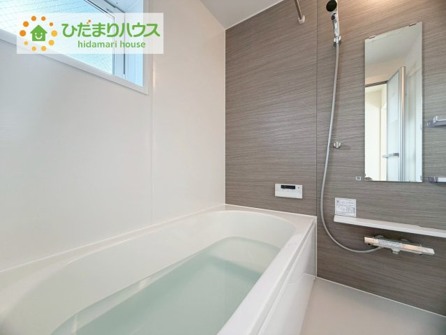 郡山市芳賀三丁目　新築戸建　7号棟の浴室|大人が足を伸ばしても十分な広さ！一人でゆっくりくつろぐ時間も大切です！