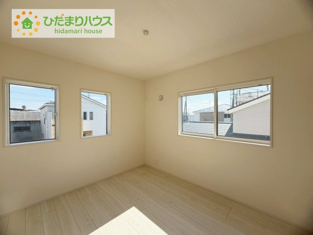 郡山市芳賀三丁目　新築戸建　7号棟の洋室|洋室A