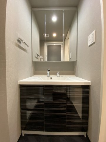 S-RESIDENCE菊川rivieの独立洗面台