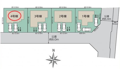 【区画図】 | ブルーミングガーデン桜井市大福 | 区画図
