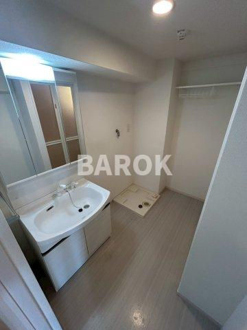 ルミエール箱崎駅前の洗面所