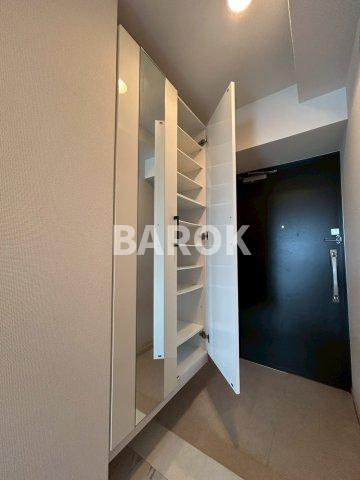 ルミエール箱崎駅前の玄関