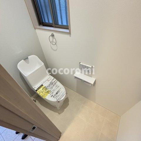 下植野小字宮本　新築戸建てのトイレ