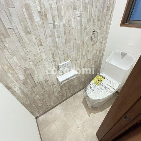 下植野小字宮本　新築戸建てのトイレ