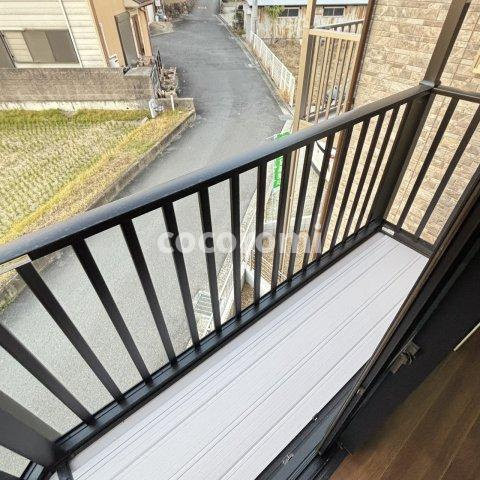 下植野小字宮本　新築戸建てのバルコニー