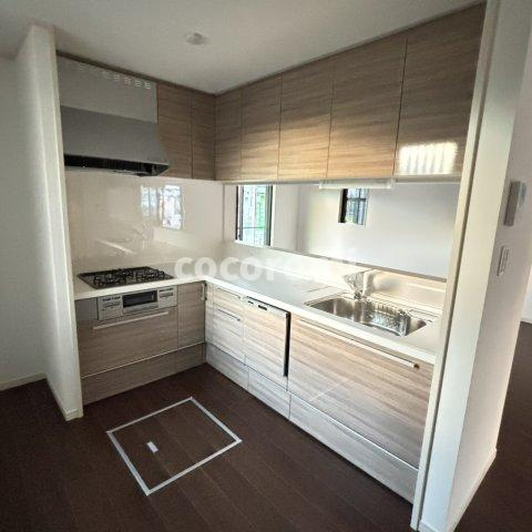 下植野小字宮本　新築戸建てのキッチン