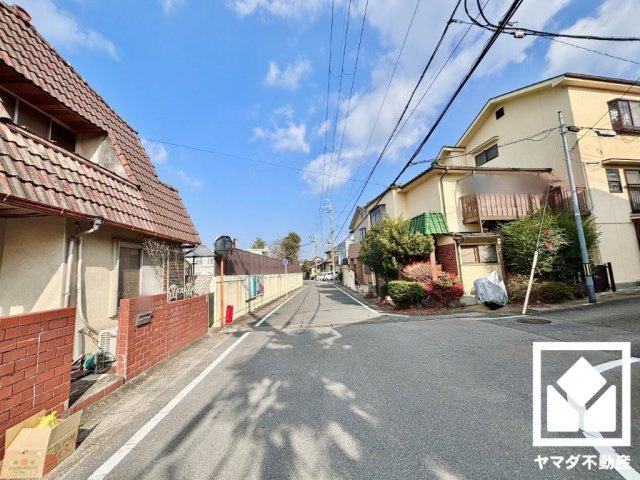 伏見区醍醐岸ノ上町　１号棟の前面道路含む現地写真|1月16日　現地写真更新