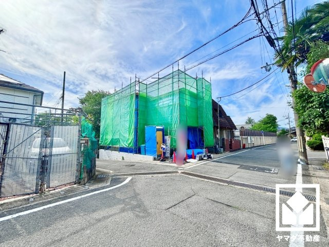 伏見区醍醐岸ノ上町　１号棟の前面道路含む現地写真|5月6日　現地写真更新