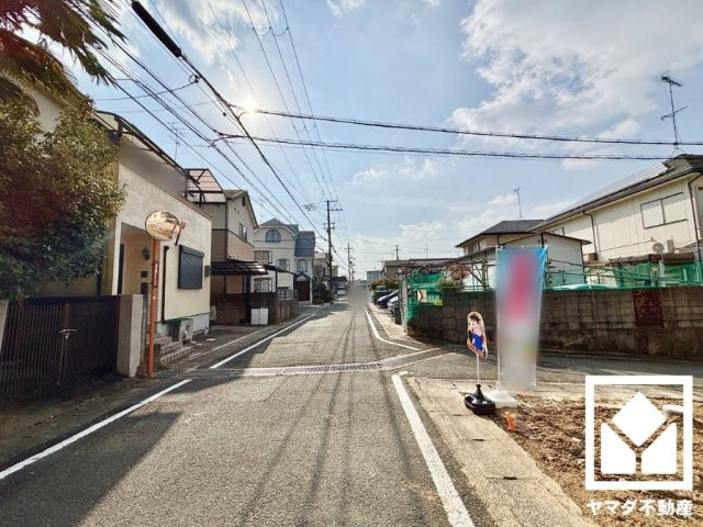 伏見区醍醐岸ノ上町　１号棟の前面道路含む現地写真|1月16日　現地写真更新