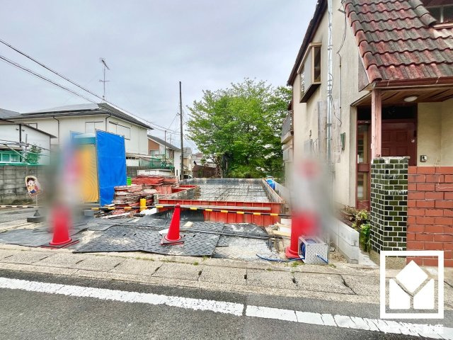 伏見区醍醐岸ノ上町　１号棟の外観|5月6日　現地写真更新