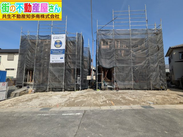 リーブルガーデン常滑市飛香台第54　2号棟の外観|現地全体写真