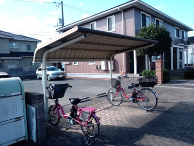 【その他】 | ひだまり館 A棟 | 屋根付き駐輪場