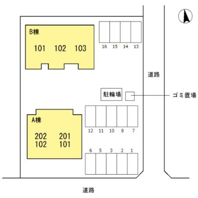【区画図】 | ひだまり館 A棟