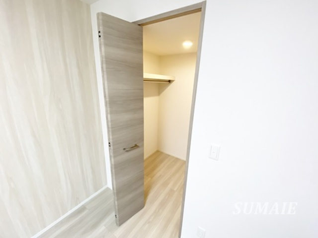 ノーブルパレスの収納|ウォークインクローゼット☆