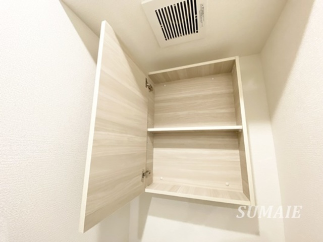 ノーブルパレスの収納|トイレの収納！