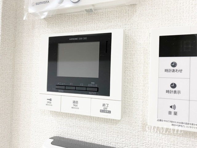 ノーブルパレスのセキュリティ|モニター付きインターホン☆
