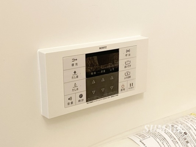 ノーブルパレスの設備|浴室の給湯パネル☆