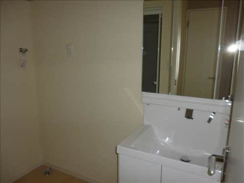 フォーブール馬場町の洗面所