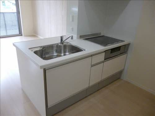 フォーブール馬場町のキッチン