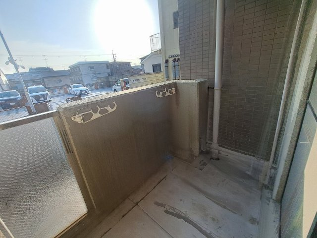 フロイデ里中のバルコニー