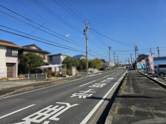 【前面道路含む現地写真】 | 南西角地の土地