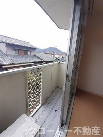 エルディム大西のバルコニー