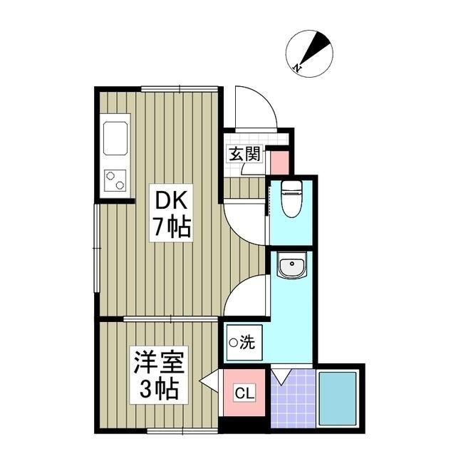リーブルファイン春日部八丁目Ⅱの間取り