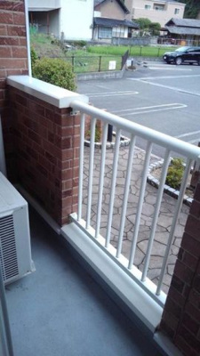 【バルコニー】 | メゾン・エスポワール　Ｂ | バルコニーがあります