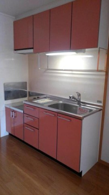 【キッチン】 | メゾン・エスポワール　Ｂ | お料理しやすいキッチンです