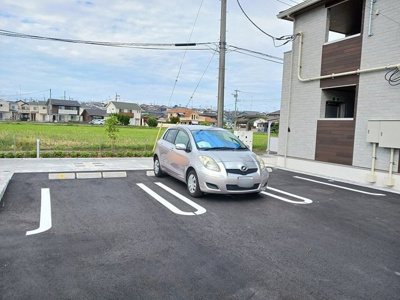 【駐車場】 | ラピスＡ | 駐車場完備です