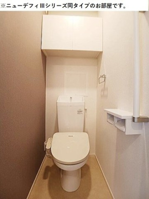 【トイレ】 | ユア　グレイス城町 | ゆったりとした空間のトイレです