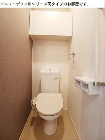 【トイレ】 | ユア　グレイス城町 | ゆったりとした空間のトイレです