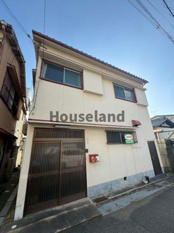 北田辺丁戸建のエントランス