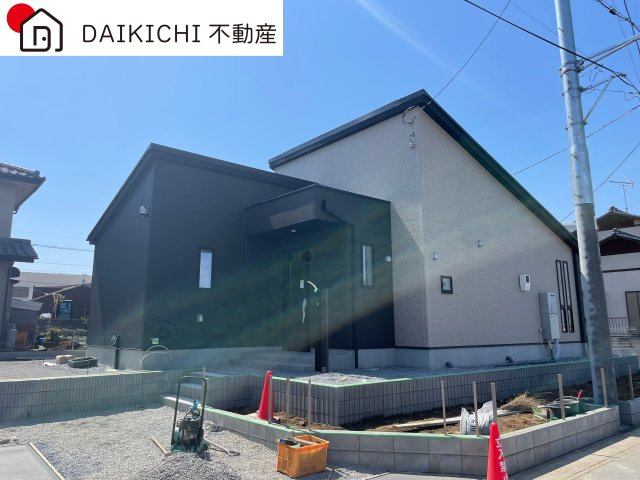 【外観】 | 深谷市上柴町東　GRAFARE　新築戸建　全2棟　1号棟 | １号棟：2/23撮影
