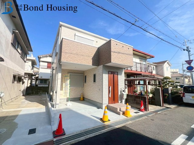藤江駅徒歩6分の好立地　藤が丘1丁目　新築限定1棟の前面道路含む現地写真
