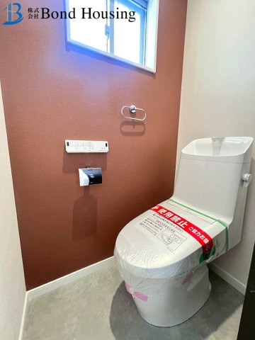 藤江駅徒歩6分の好立地　藤が丘1丁目　新築限定1棟のトイレ