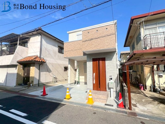 藤江駅徒歩6分の好立地　藤が丘1丁目　新築限定1棟の前面道路含む現地写真