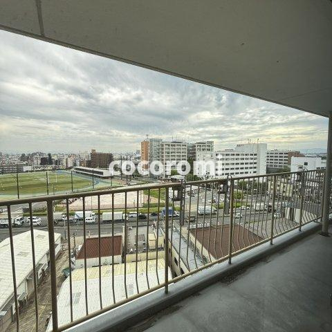 寝屋川サンハイツＡ棟の展望