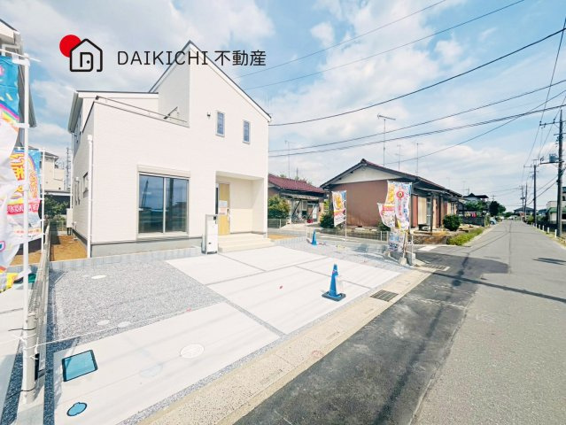 【前面道路含む現地写真】 | Livele Garden.S　鴻巣市登戸第2 新築戸建　全3棟　3号棟
