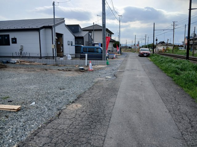リーブルガーデン．S　深谷田中第３　の前面道路含む現地写真|現地前面道路（2026年04月06日）撮影