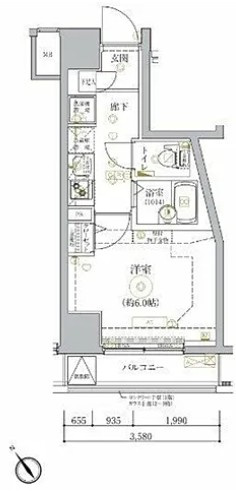 【間取り】 | ベルシード品川西大井