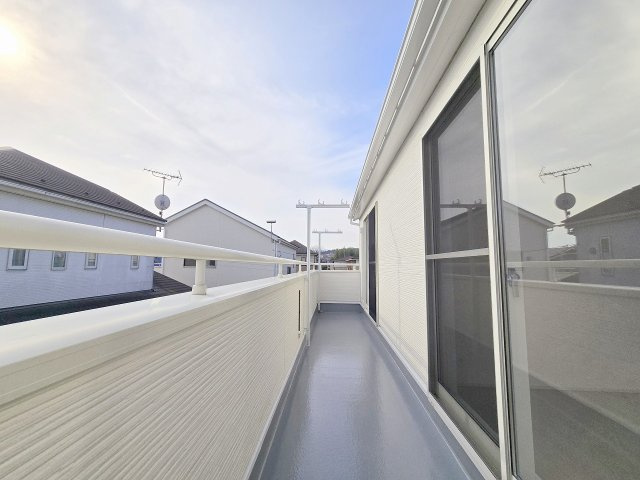 青梅市谷野　中古戸建のバルコニー