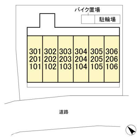 Magnolia coutの区画図