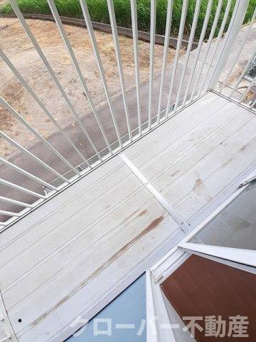 スカイハイツ川井のバルコニー