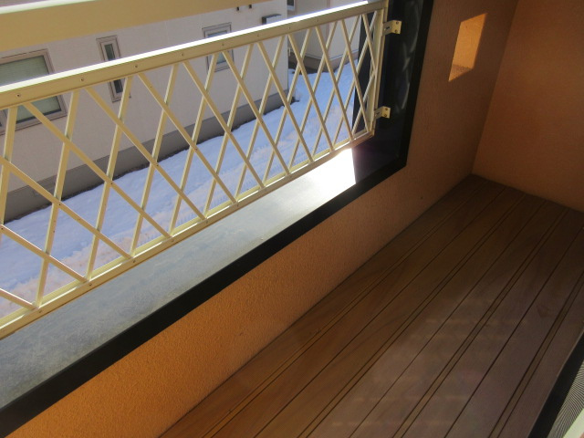 メゾン・ACのバルコニー
