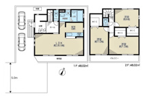 東久留米市下里5丁目　中古戸建の画像