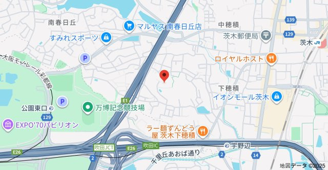 イトーピア紫明園の地図