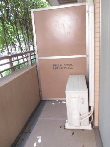 ＨＦ駒沢公園レジデンスのバルコニー