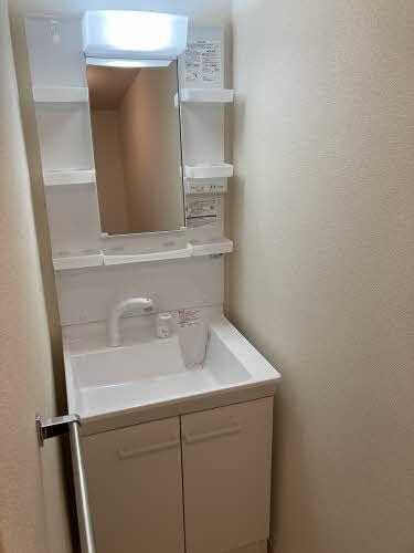 スプランドゥール清水町の洗面所