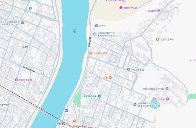 姫路市飾磨区妻鹿　第1期　新築一戸建ての地図